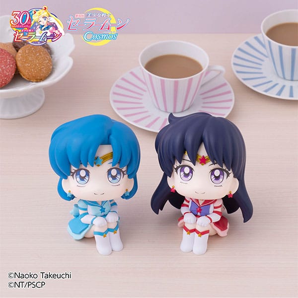 🌊 Sailor Moon Cosmos Statuette PVC Look Up Eternal Sailor Mercury 11 cm 🌊