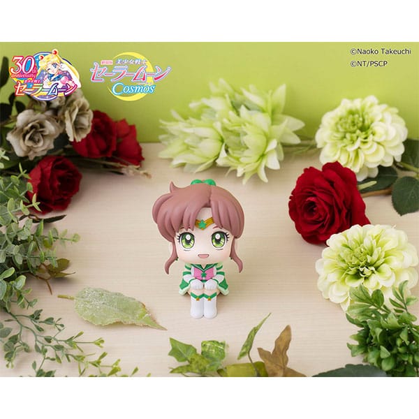 🌿 Nom du Produit : Sailor Moon Statuette PVC Look Up Eternal Sailor Jupiter 11 cm 🌿