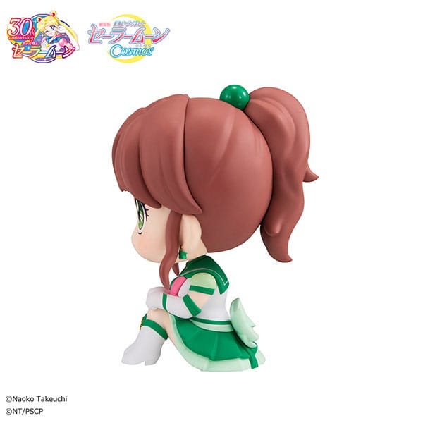 🌿 Nom du Produit : Sailor Moon Statuette PVC Look Up Eternal Sailor Jupiter 11 cm 🌿