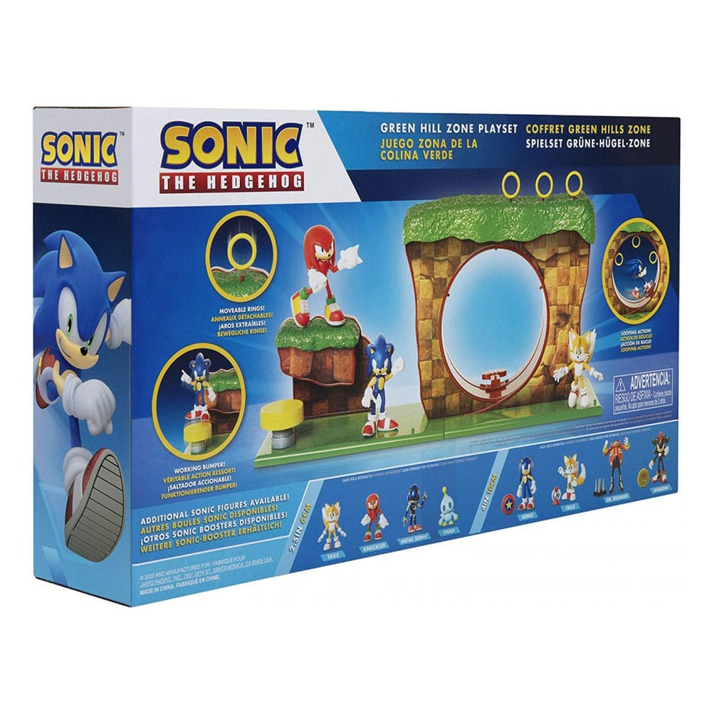 🌿 Sonic - The Hedgehog Playset Green Hill Zone 🌿