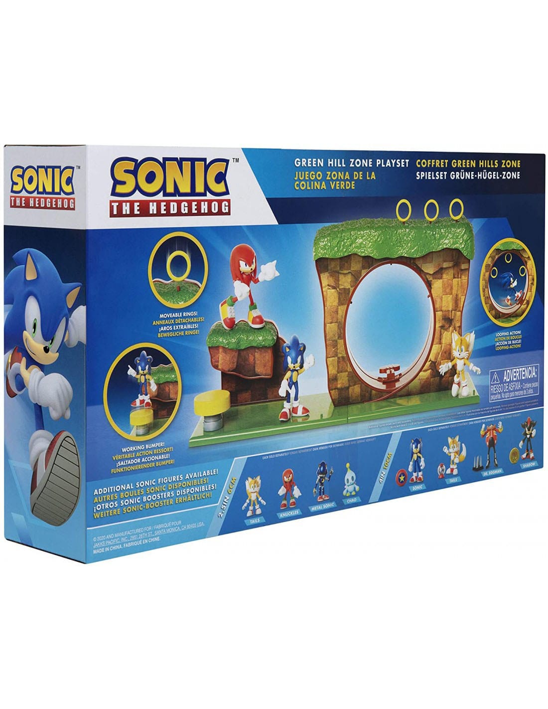 🌿 Sonic - The Hedgehog Playset Green Hill Zone 🌿