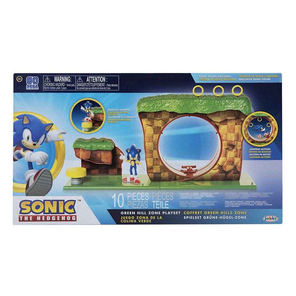 🌿 Sonic - The Hedgehog Playset Green Hill Zone 🌿