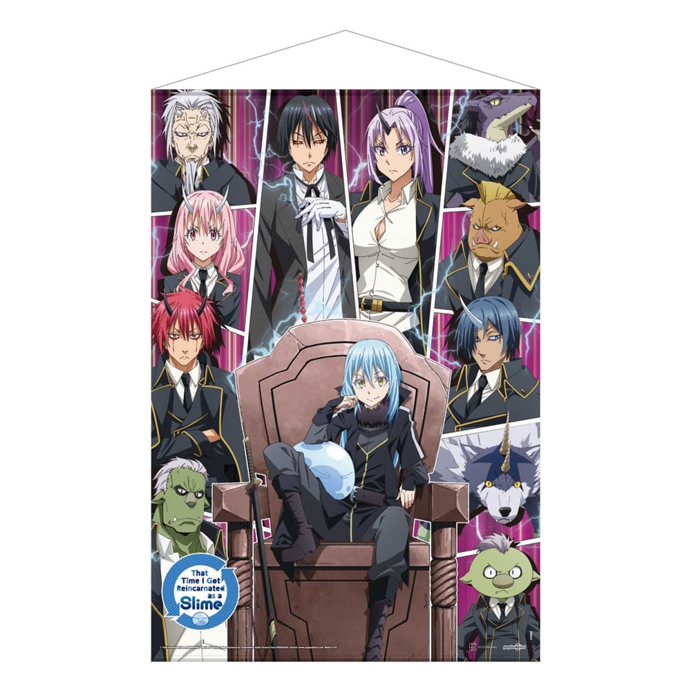 🟣 That Time I Got Reincarnated as a Slime Wallscroll Key Art S2 61 x 91 cm 🟣