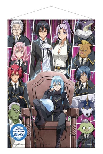 🟣 That Time I Got Reincarnated as a Slime Wallscroll Key Art S2 61 x 91 cm 🟣