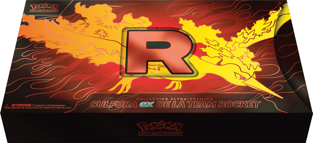 Pokémon – Coffret Ultra Premium Collection : Sulfura ex de la Team Rocket
