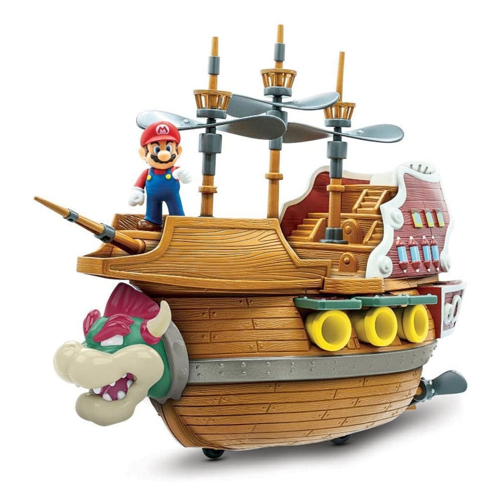 🚀 World of Nintendo Super Mario Playset Bowser's Airship Deluxe 🚀