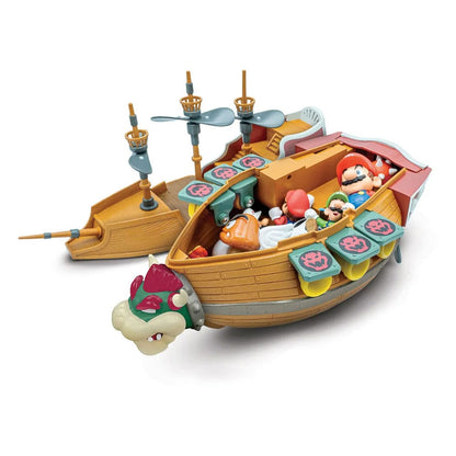 🚀 World of Nintendo Super Mario Playset Bowser's Airship Deluxe 🚀