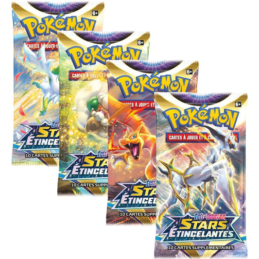 Pokémon – Booster 10 cartes EB09 : Star Étincelante (modèle aléatoire)