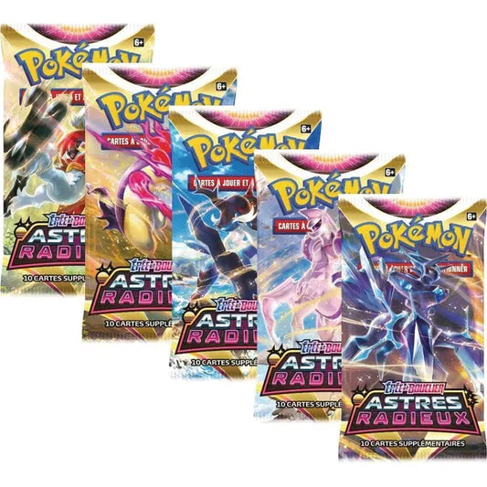 Pokémon – Booster 10 cartes EB10 : Astres Radieux (modèle aléatoire)