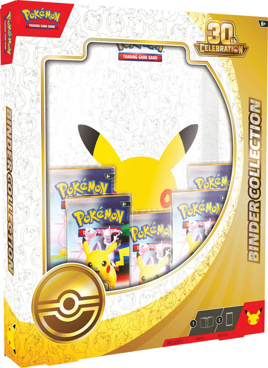 Coffret Collection Classeur Pokémon 30ᵉ Anniversaire ME05.5 – 5 boosters – français
