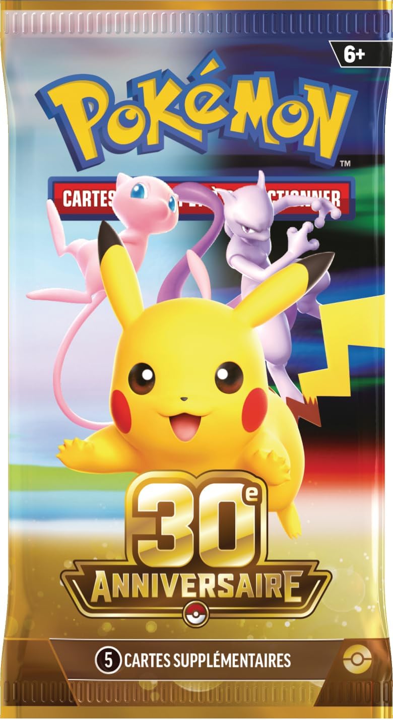 Pokémon – Bundle de 6 Boosters ME05.5 : 30ᵉ Anniversaire – FR