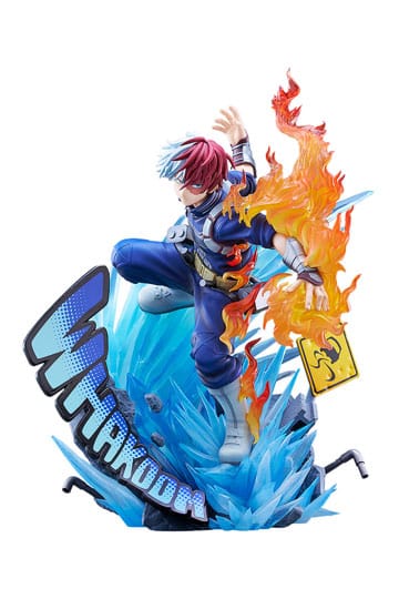 Figurine de Shoto Todoroki de My Hero Academia - Édition Short Ver. 28 cm