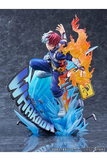 Figurine de Shoto Todoroki de My Hero Academia - Édition Short Ver. 28 cm