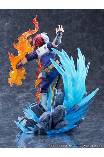 Figurine de Shoto Todoroki de My Hero Academia - Édition Short Ver. 28 cm