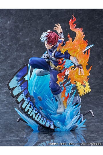 Figurine de Shoto Todoroki de My Hero Academia - Édition Short Ver. 28 cm