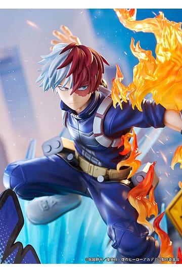 Figurine de Shoto Todoroki de My Hero Academia - Édition Short Ver. 28 cm