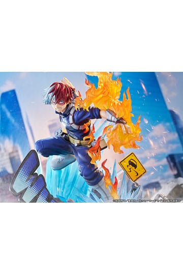 Figurine de Shoto Todoroki de My Hero Academia - Édition Short Ver. 28 cm