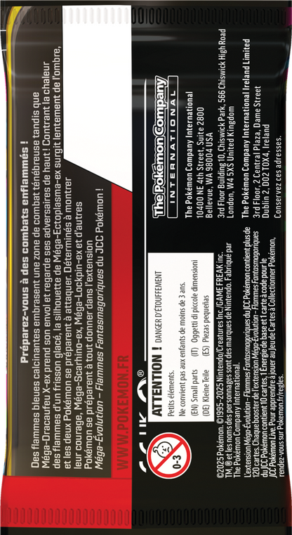 Pokémon - Display de 36 Boosters ME02 : Flammes Fantasmagoriques