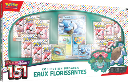 Pokémon – Coffret Collection Premium : Eaux Florissantes  Extension 151 (EV03.5)