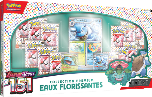 Pokémon – Coffret Collection Premium : Eaux Florissantes  Extension 151 (EV03.5)
