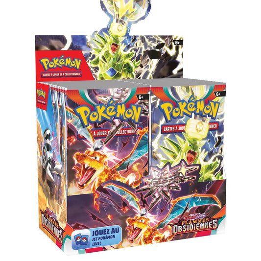 Pokémon - Display de 36 boosters EV03 : Flammes Obsidiennes