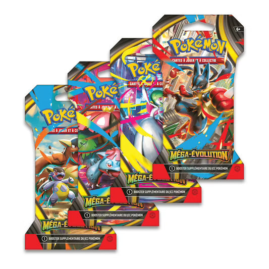Pokémon – Booster sous blister ME01 : Méga-Évolution (Octobre 2025)