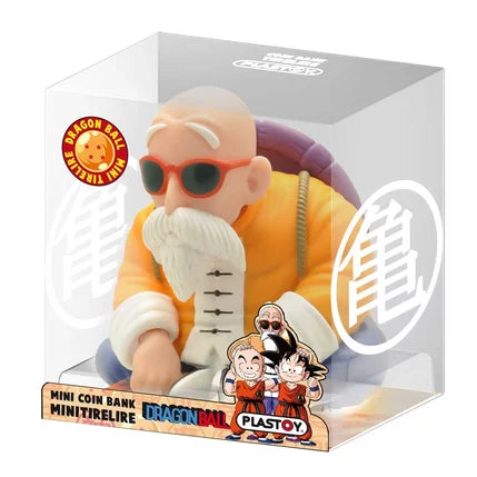 🐢 Dragon Ball Tirelire PVC Master Roshi (Tortue Géniale) 14 cm 🐢