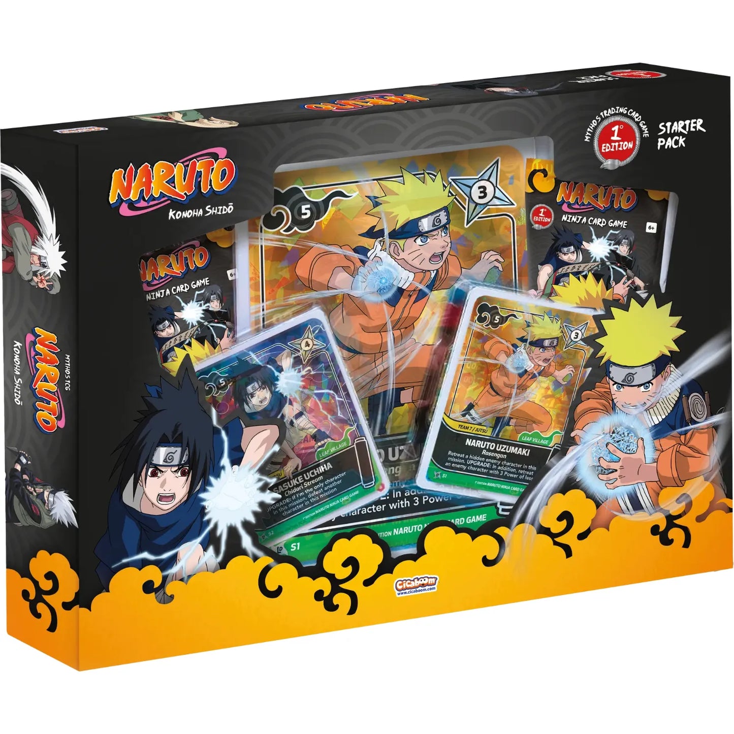 Naruto Mythos TCG – Starter Pack Naruto VS Sasuke (Konoha Shidō)