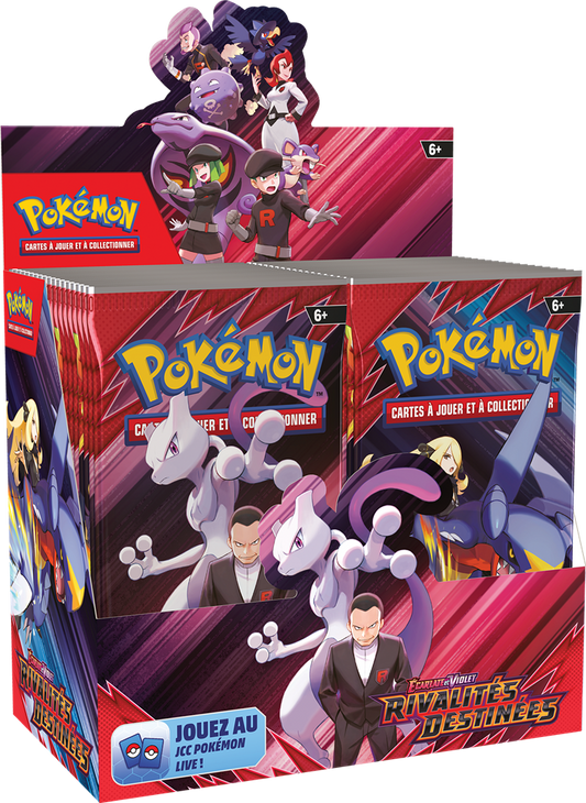 Pokémon - Display de 36 boosters EV10 : Rivalités Destinées