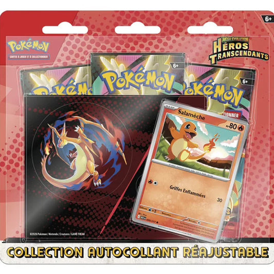 Pokémon - Tri Pack ME2.5 Héros Transcendants : Salamèche
