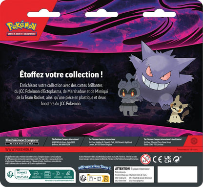 Duo Pack Pokémon Octobre 2026 – Ectoplasma, Mimiqui et Marshadow – verso