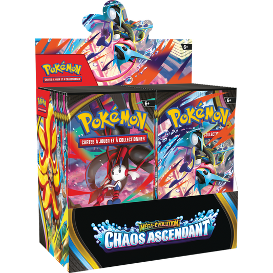 Pokémon – Display de 36 Boosters ME04 : Chaos Ascendant – FR