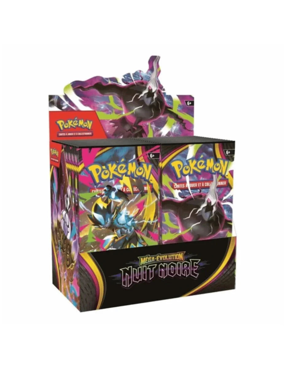 Pokémon – Display de 36 Boosters ME05 : Nuit Noire – FR