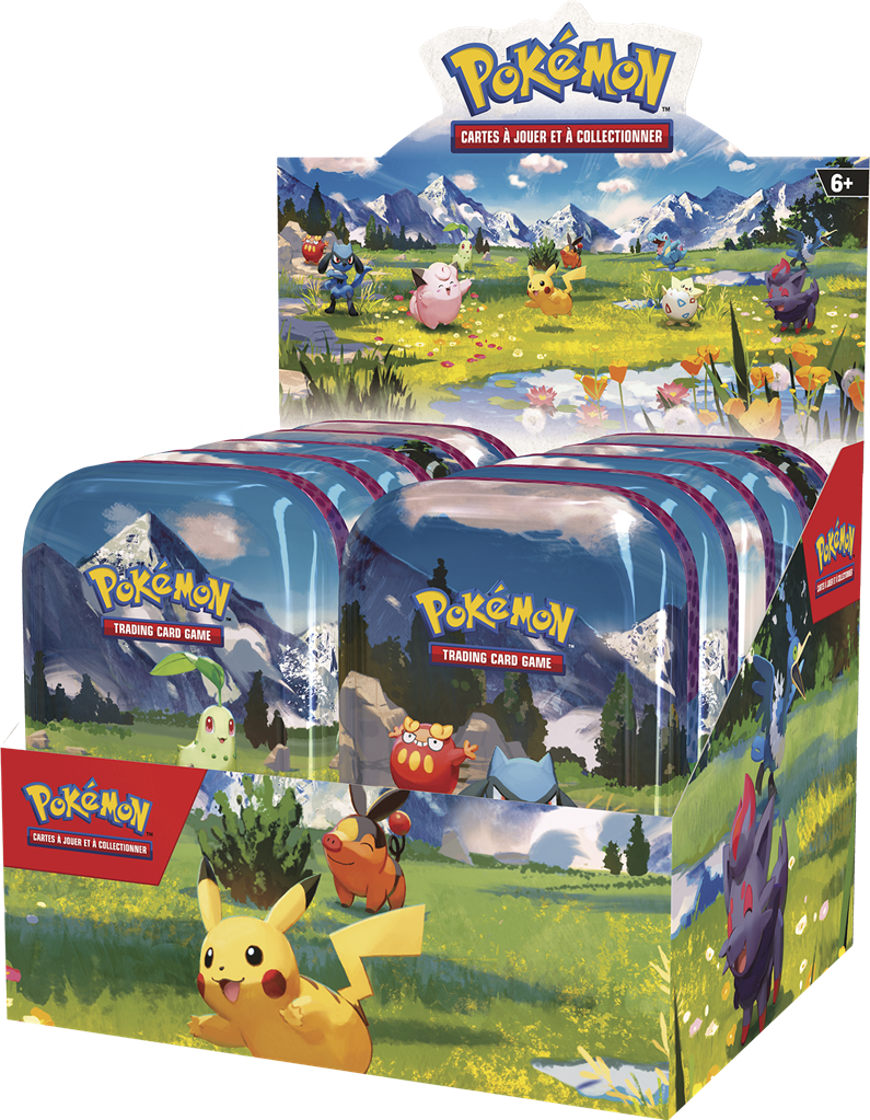 Pokémon – Display de 10 Mini Tins ME02.5 : Héros Transcendants