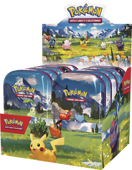 Pokémon – Display de 10 Mini Tins ME02.5 : Héros Transcendants