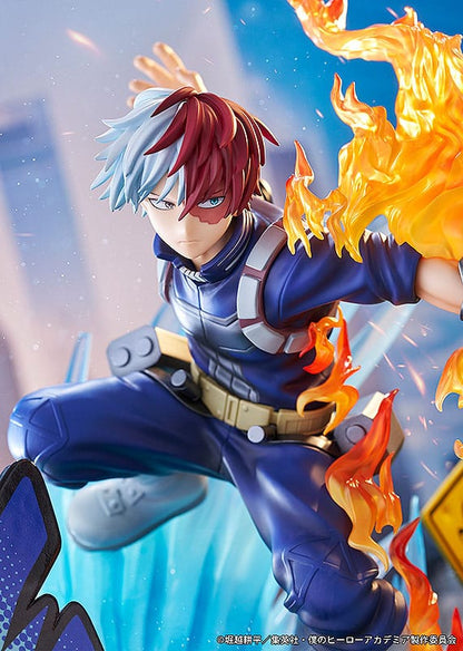 Figurine de Shoto Todoroki de My Hero Academia - Édition Short Ver. 28 cm