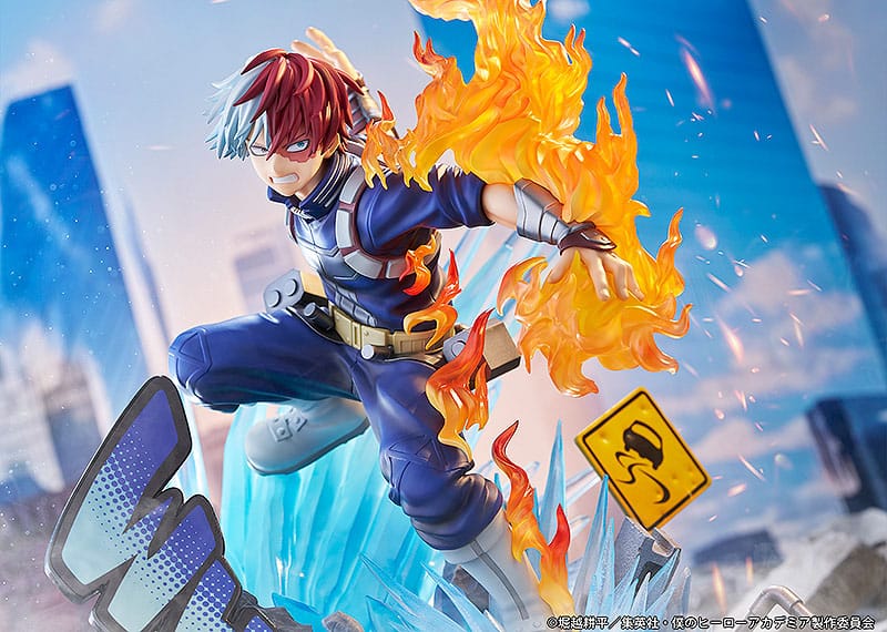 Figurine de Shoto Todoroki de My Hero Academia - Édition Short Ver. 28 cm